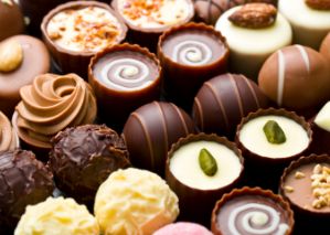 Different types of chocolates