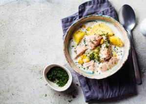 Authentic Irish Seafood chowder