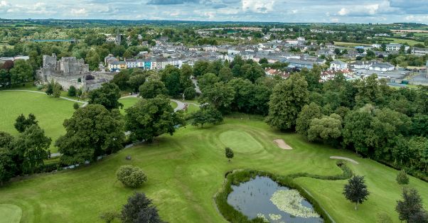 Arial shot of Kikea Castle Hotel & Golf Resort